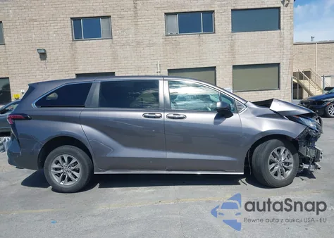 2022 Toyota Sienna Le из США, поврежденный, VIN 5TDKRKEC3NS097101